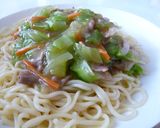 サッポロ一番「ちゃんぽん」であんかけ麺作り方5写真