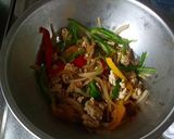 素麺消費♪　オープンオムレツ作り方2写真