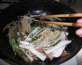 キノコ入りのきんぴらサラダ作り方3写真