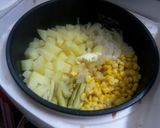 野菜モリモリ北海道炊き込みご飯作り方5写真