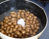 銀杏の翡翠揚げとむかごの混ぜご飯作り方2写真