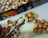 銀杏の翡翠揚げとむかごの混ぜご飯作り方4写真
