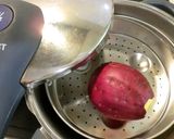 リンゴとクルミのさつまいもサラダ作り方1写真
