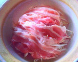 素材の旨味！豚肉ともやしの土鍋蒸し作り方2写真