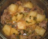 牛すね肉と大根の柔らか煮込み作り方8写真