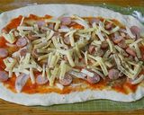 炊飯器で簡単ピザパン作り方8写真