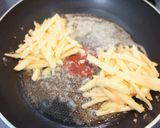 ♪たらこバターガレットのオープンサンド♪作り方3写真