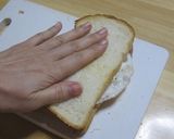 ベーコンエッグとキャベツのトーストサンド作り方4写真