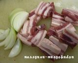 ●簡単・厚切り豚ばら肉のさっぱり照り煮●作り方1写真