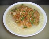 キムチーズ納豆乗せちゃんぽん作り方7写真