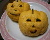ハロウィン＊かぼちゃオバケのメロンパン作り方26写真
