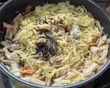 100円未満で！ちくわと塩昆布和風焼そば作り方4写真