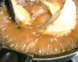 ぶりカマの照り煮！作り方5写真