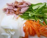 スプーンでパスタ☆オムライス風作り方2写真