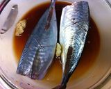レンジで鯵の煮つけ作り方1写真