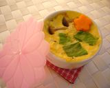 ♪百合根たぁっぷり❀薬膳茶碗蒸し♪作り方5写真