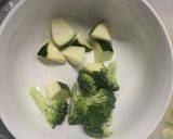 肉無チクワクリーミー洋風坦々麺味野菜炒め作り方7写真