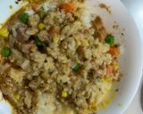 レンジクリーミーピリ辛シーフード炒飯弁当作り方11写真