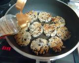 蓮根×きくらげ☆でモチモチつくね焼き♪作り方5写真