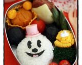 おばけミッキー＊ハロウィンキャラ弁作り方1写真