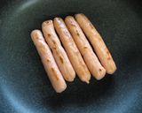 屋台風　超熟ロールホットドッグ作り方4写真