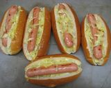 屋台風　超熟ロールホットドッグ作り方6写真