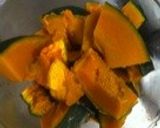 カボチャのレモンソースサラダ作り方1写真
