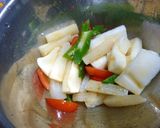 はんぺんと野菜の　梅風味胡麻チーズ和え作り方6写真
