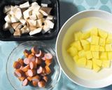 コロコロ☆じゃがウィンナーのコンソメ炒め作り方1写真