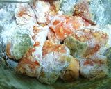 ヘルシー♪鮭と野菜の甘酢あん作り方2写真