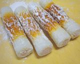 明太子入り*ちくわの磯辺揚げ作り方4写真