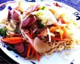 野菜あんかけ焼きそば風＊ちゃんぽん味作り方8写真