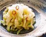 白菜の芯のさっぱりきんぴら作り方3写真