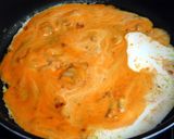 うにと卵黄のクリームパスタ作り方4写真