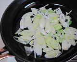 鮭と南瓜の長ねぎ豆乳パスタ作り方6写真