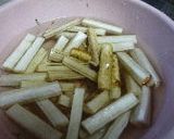 ごぼうとしめじと人参の肉巻き 甘酢からめ作り方1写真