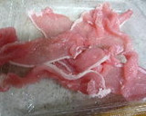 ごぼうとしめじと人参の肉巻き　甘酢からめ作り方4写真