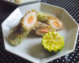 明太子入り*ちくわの磯辺揚げ作り方6写真