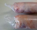 レンジで時短のチキンロール作り方3写真