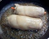 レンジで時短のチキンロール作り方5写真