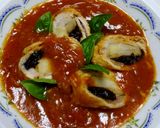 豚肉のリンゴとプルーン巻・野菜ジュース煮作り方6写真