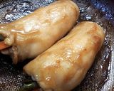 レンジで時短のチキンロール作り方6写真