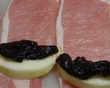 豚肉のリンゴとプルーン巻・野菜ジュース煮作り方3写真