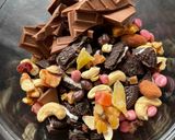 バレンタインに❣️チョコマシュマロヌガー作り方1写真