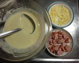 自家製HMでウインナー&チーズ鯛焼き作り方2写真