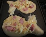 自家製HMでウインナー&チーズ鯛焼き作り方3写真
