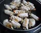 ごぼうとしめじと人参の肉巻き 甘酢からめ作り方7写真