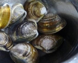 はまぐりと三つ葉の煮浸し作り方1写真