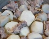 豚肉と里芋の塩煮作り方5写真