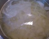 タケノコと鯖缶の味噌汁作り方3写真